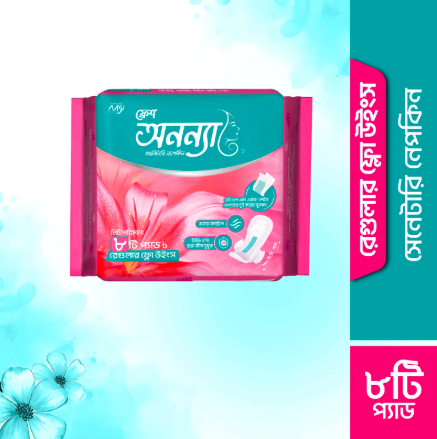 Fresh Anonna Regular Flow Wings Sanitary Napkin 240 MM 8 pcs