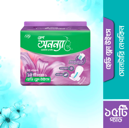 Fresh Anonna Heavy Flow Wings Sanitary Napkin 290 MM 15 pcs