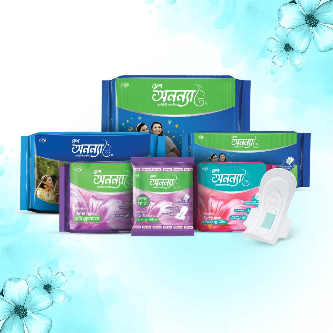 Fresh Anonna Regular Flow Wings Sanitary Napkin 240 MM 15 pcs thumbnail 4